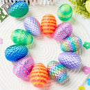 12 PCS 3D Printed Dragon Easter Empty Eggs