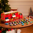24 Days Christmas Advent Calendar Pull Back Vehicles