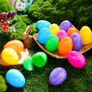 36 PCS 3.15" Easter Eggs with Hanging Ribbon for Easter Hunt