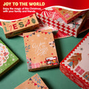 12PCS Christmas Shirt Gift Boxes with Lids for Presents
