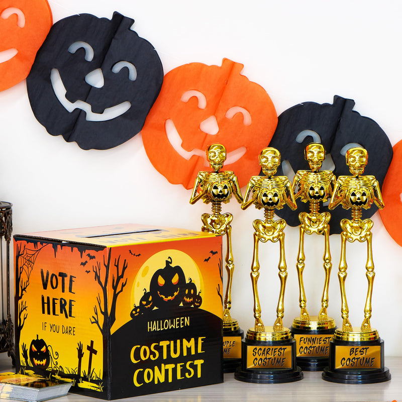 Halloween Costume Contest Ballot Card Box