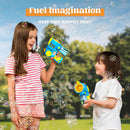 Bubble Gun Machine with Bubble Refill Solution