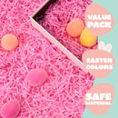 8oz (226g) Easter Recyclable Paper Grass Shred Pastel Colors for Easter Egg Hunt