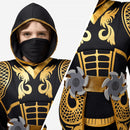 JOYIN Kids' Golden Halloween Ninja Costume Set