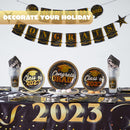 127Pcs Graduation Tableware Hanging Banners Set
