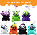 Mini Plush Toy, 28 Pcs