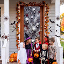 JOYIN 30"x72" 3D Skull Door Cover - Halloween Indoor & Outdoor Decor