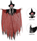 51in Light-up Hanging Witch Decorations, 2 Pack