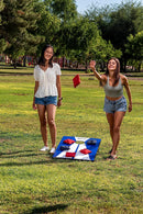3x2ft July 4th Cornhole Set with 8 Classic Bags