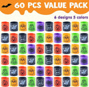 Joyin-60 PCS Halloween Mini Magic Coil Spring Toys for Kids