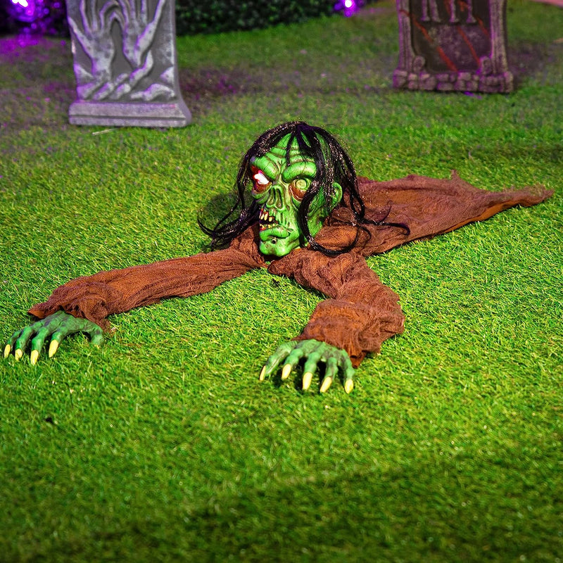 JOYIN  Halloween Green Zombie Groundbreaker