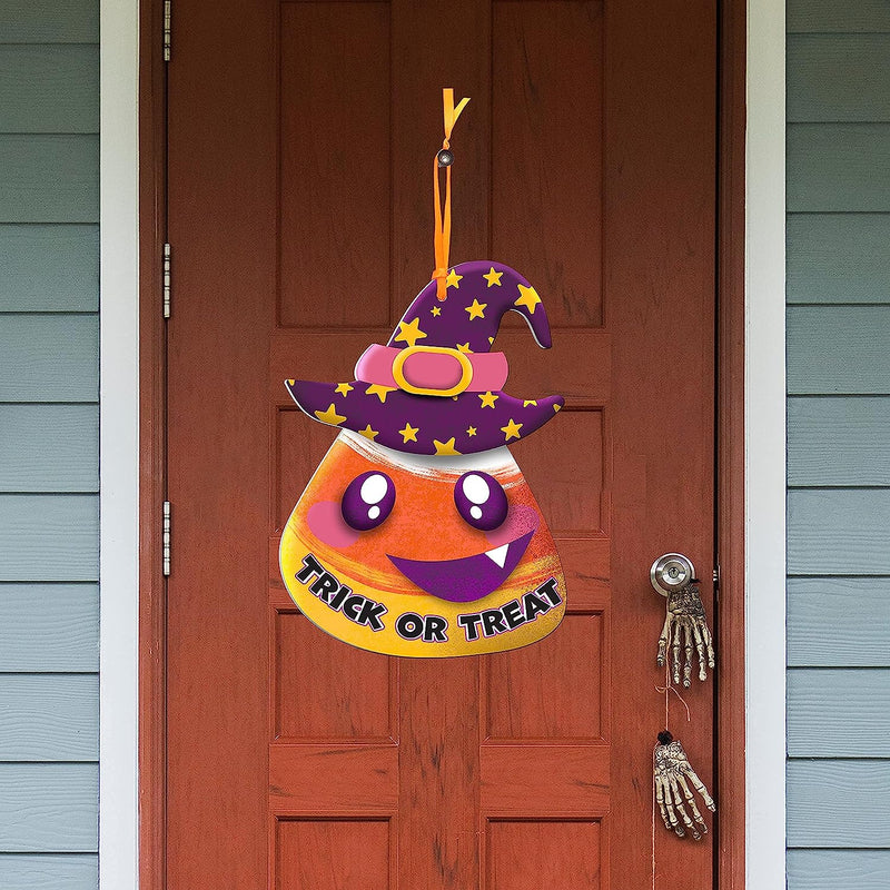 Halloween Candy Corn Door Hanger