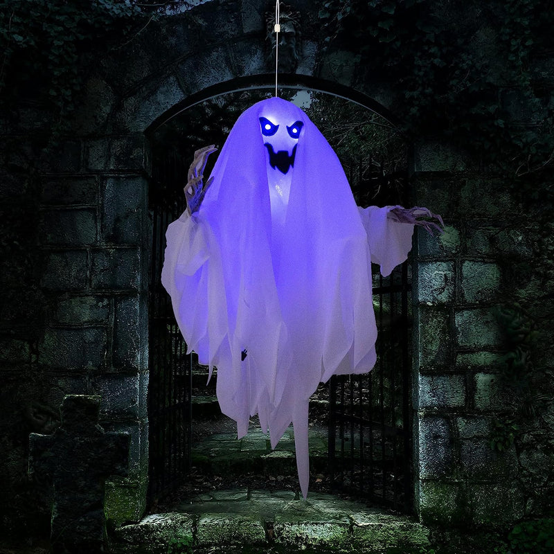 Halloween Animated Hanging Ghost Decoration