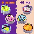 Mini Characters Notepad, 48 Pcs