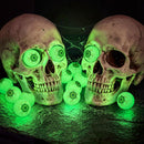 JOYIN 24 PCS Glow Eyeball Bouncy Balls - Halloween Party Favors