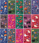 9 Design Trick or Treat Bags, 72 Pcs
