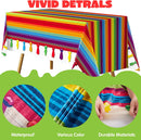 4Pcs Cinco De Mayo Fiesta Tablecloth Table Runner, 54 x 108â€?,<ul class=""a-unordered-list a-vertical a-spacing-mini"">