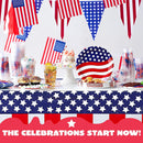3Pcs July 4th Table Cover Tablecloths