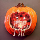 Halloween Pumpkin Wall Decorations, 2 Pack