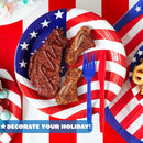 154Pcs July 4th Tableware Set, Serving 24 People