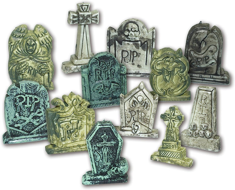 Miniature Tombstones 12 Piece Set