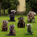 16.34" Grim Reaper Yard Stake Signs, 6 pack