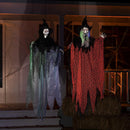 51in Light-up Hanging Witch Decorations, 2 Pack