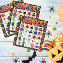 Halloween Themed Bingo Game Card, 28 Player