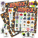 Halloween Themed Bingo Game Card, 28 Player