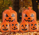 Jack O Pumpkin Lawn Bags, 6 Packs