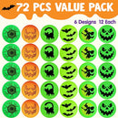 Halloween Bouncing Balls, 72-pack