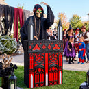 JOYIN 6 FT Animatronic DJ Reaper - RGB Light-Up Halloween Outdoor Prop