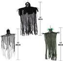 Hanging Clown, Ghost and Grim Reaper