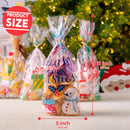 144 PCS Christmas Cellophane Candy Bags