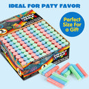 108Pcs 3 Color 36 Packs Sidewalk Chalks