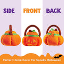 Satiated Plush Pumpkin Baby Basket