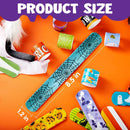 Halloween Themed Slap Bracelets, 72 Pcs