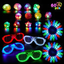 Flashing LED Accessories, 60 Pcs