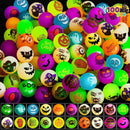 100 Halloween Glow in The Dark Bouncing Balls
