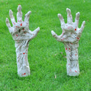 13in White Zombie Arm Stakes