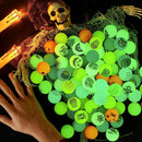 100 Halloween Glow in The Dark Bouncing Balls