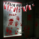Weapon Garland & Bloody Window Stickers