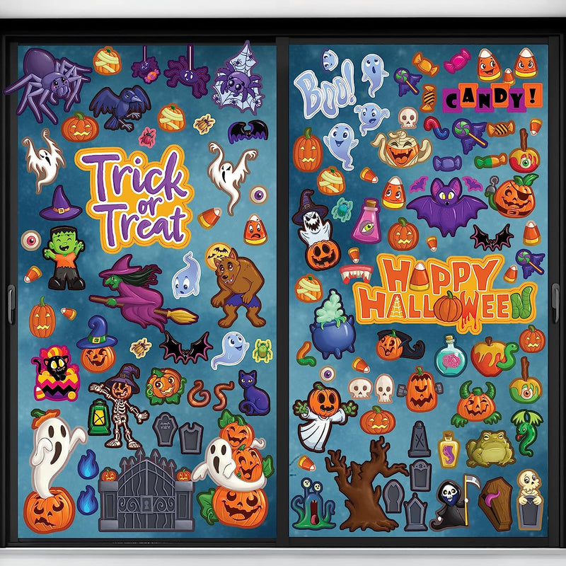 Halloween Window Clings ( Trick or Treats)