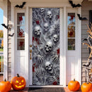 JOYIN 30"x72" 3D Skull Door Cover - Halloween Indoor & Outdoor Decor