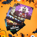 Halloween Greeting Cards with Envelopes, 72 Pack