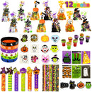 Prefilled Goody Bags With Halloween Gift Tag, 12 Pack