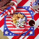 154Pcs July 4th Tableware Set, Serving 24 People