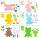 JOYIN Easter Egg Magnet Craft Set 24 Pack