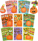 24 Pcs Halloween Pumpkin Decorating Stickers
