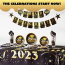 127Pcs Graduation Tableware Hanging Banners Set